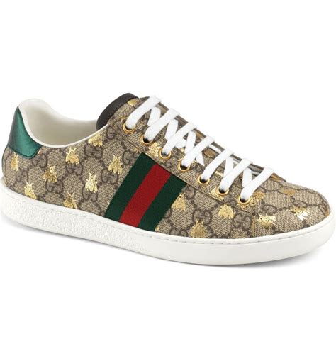 bee sneakers gucci|gucci bee sneakers women.